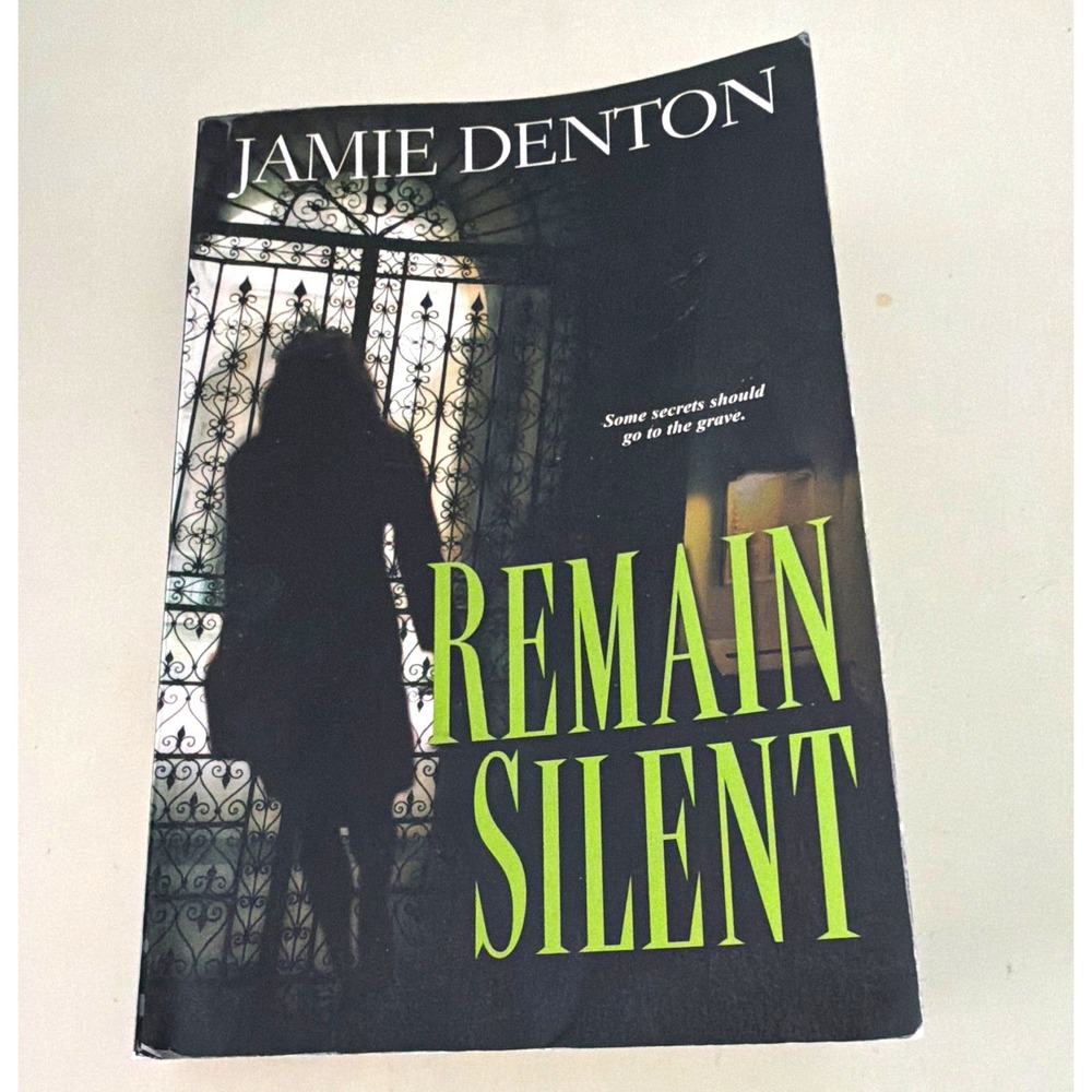 Remain Silent Jamie Denton Romance Suspense Novel Uk-B Paperback 2007